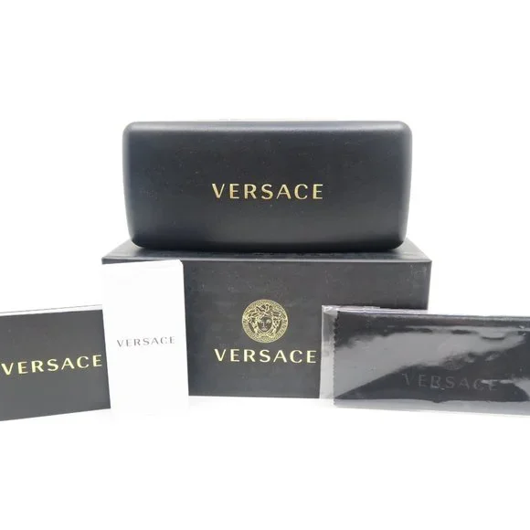 Versace Mod. 4410 108/83 60mm Havana-Brown Polarized New Woman's Eyeglasses. - Picture 8 of 8